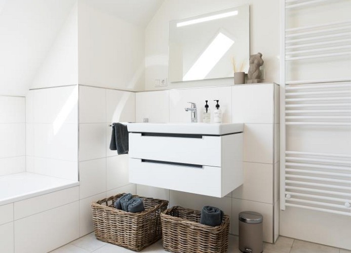 Ferienhaus Meeperle - Deine Ferien - Waschbecken
