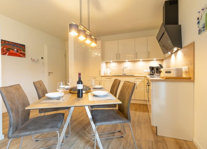 Ferienwohnung Herzmuschel - Deine Ferien - Essbereich 