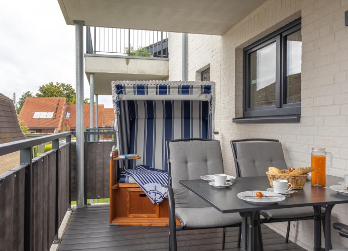 Neue Liebe Haffkrug 4 - Deine Ferien - Balkon