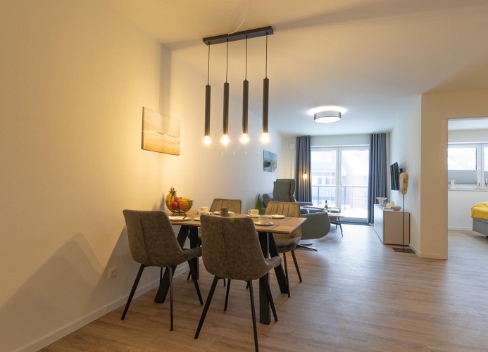 Ferienwohnung Hyggelig - Deine Ferien - offene Küche 