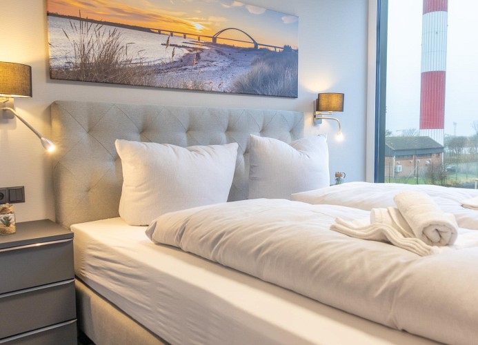 BeltBlick 15 - Deine Ferien - Boxspringbett - Schlafzimmer 1