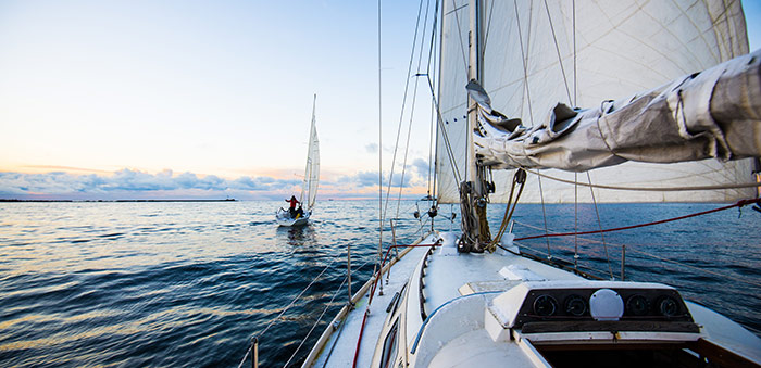 Bootsurlaub an der Ostsee